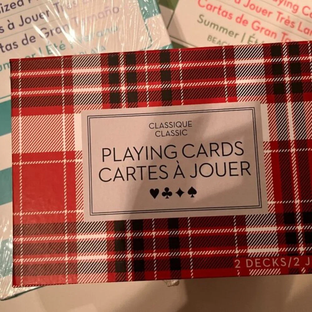 Jumbo Playing Cards‎ and 2 Regular Sets (new) (kids/x)
